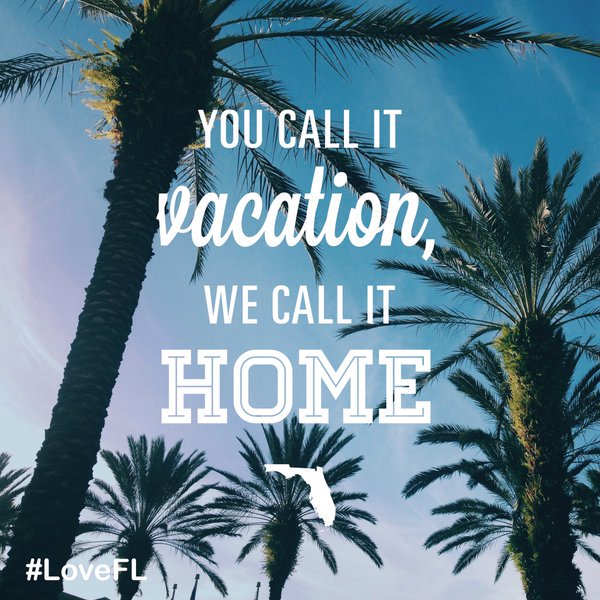 Go somewhere with amazing views. #LoveFL #5WordVacationTips