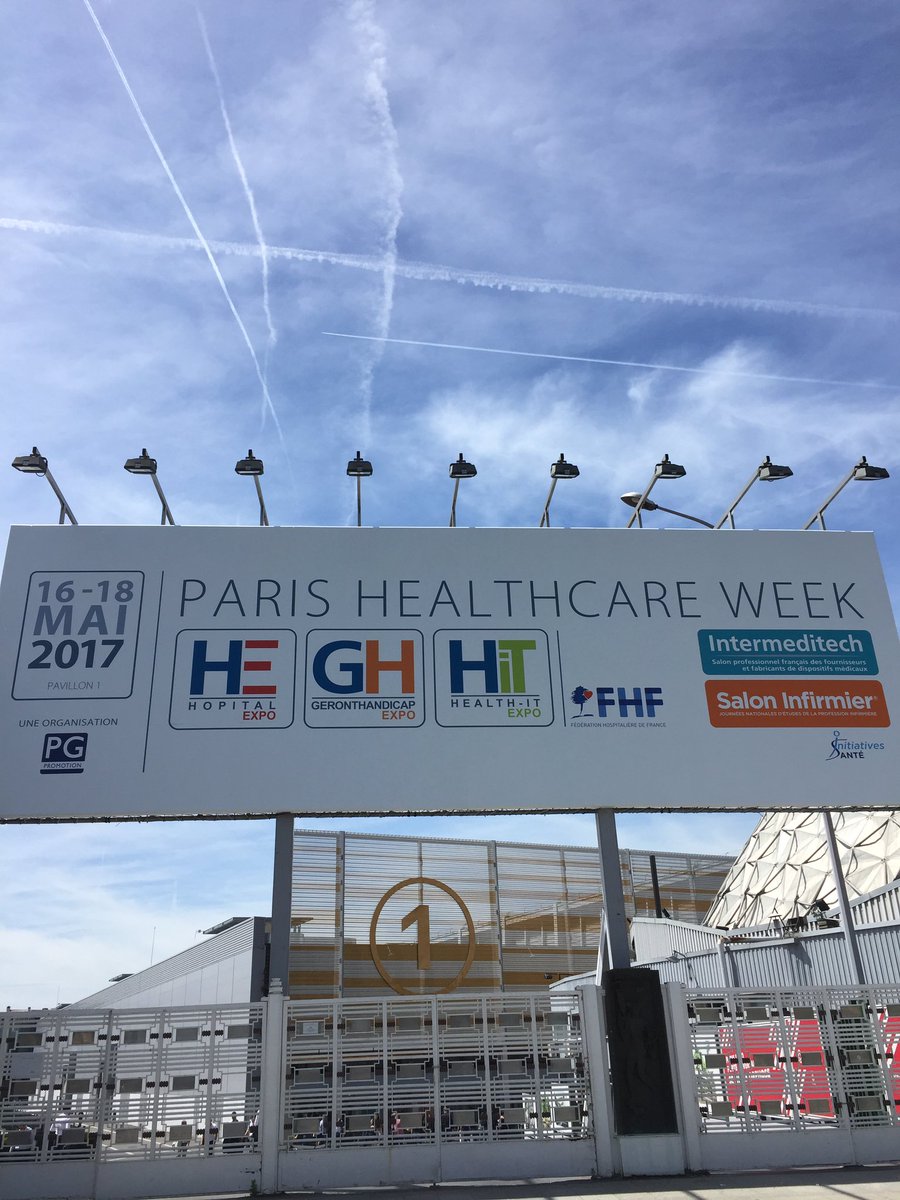 Interiale's tweet photo. En direct du salon de la #sante #PWH17, plein de belles choses à découvrir ! #innovation #esante #prevention https://t.co/8ZozRWZ8wY