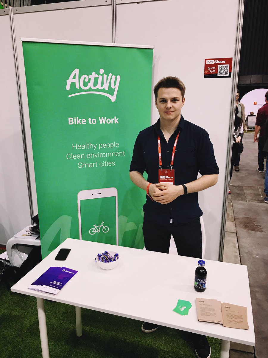 Meet our Startups, here on #Infoshare! 
facebook.com/StartberryPL/
SLANT / ORTOMesh / <a href="/ActivyApp/">Activy</a>