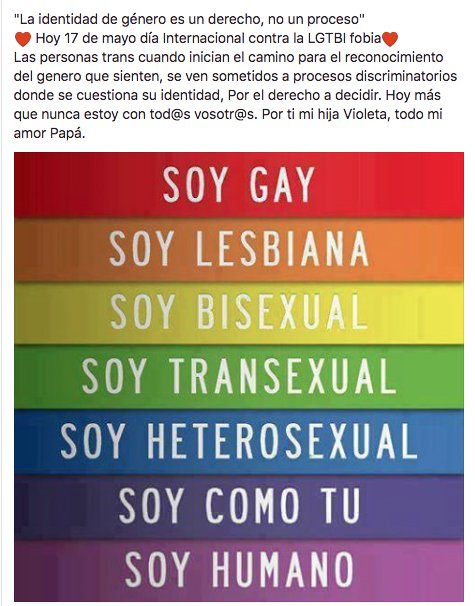 ♥ Hoy 17 de mayo día Internacional contra la LGTBI fobia♥ Por el derecho a decidir.Hoy más que nunca estoy con tod@s vosotr@s #somospersonas