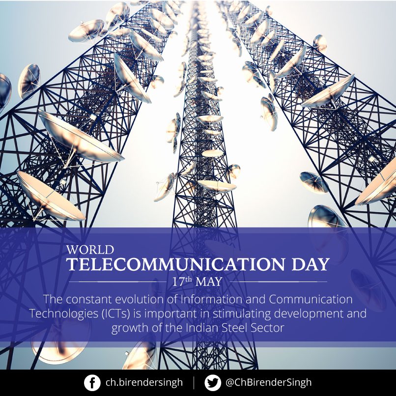 #WorldTelecomDay is the day to leverage the advantages & explore the potential of this modern technology.