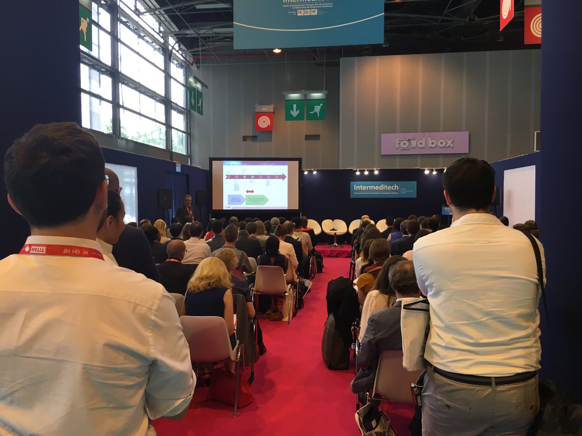 intermeditech's tweet photo. Conférences #Intermed17 : Quel avenir pour les acteurs du DM et du DIV . La salle est pleine !! 🤓😍 https://t.co/GF64pRFmGm