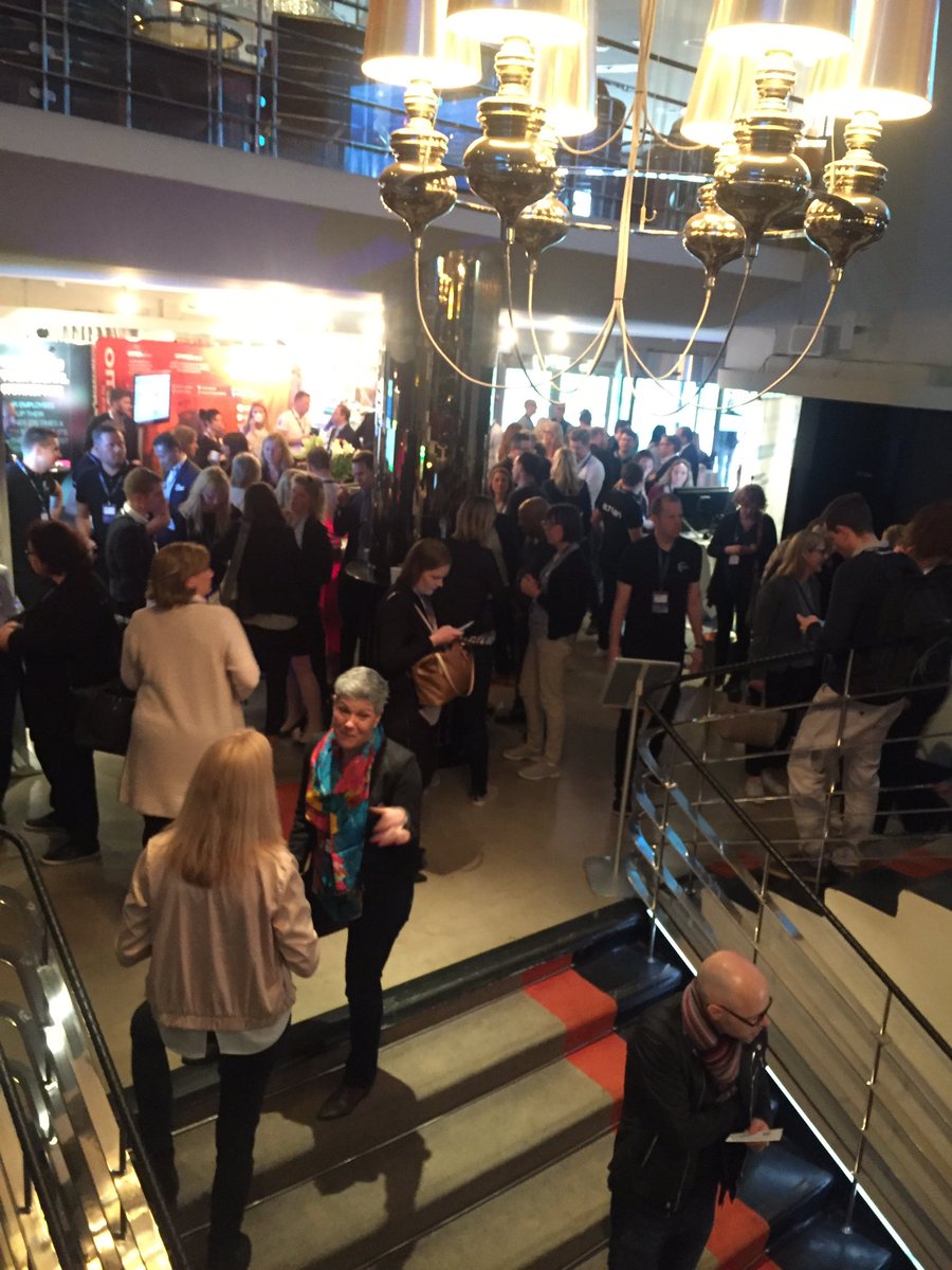 ReThinkOffice's tweet image. Fullt hus på #RethinkOffice och #dwsum. Nu väntar en heldag med fokus på den moderna arbetsplatsen!