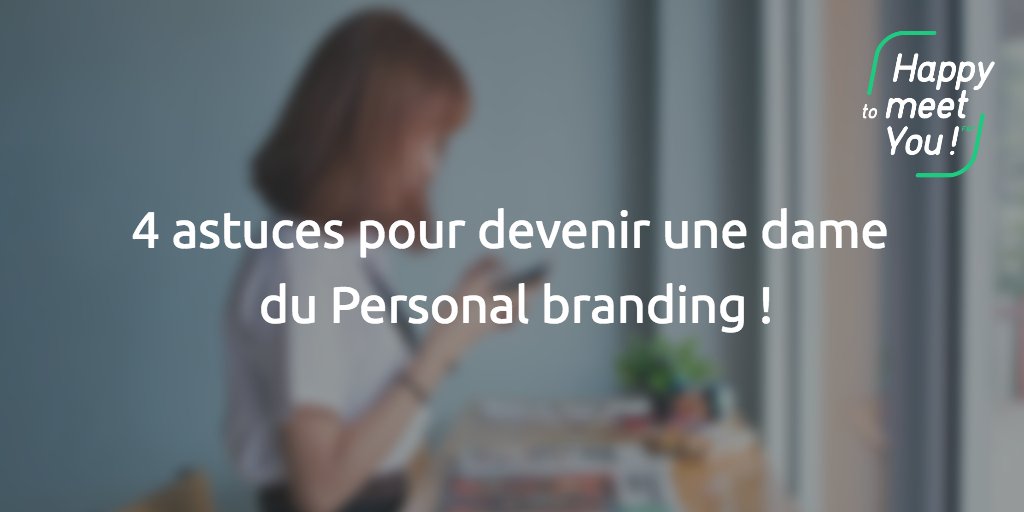HtmyFR's tweet photo. [#Blog] Découvrez les 4 astuces pour devenir une dame du #Personalbranding par @ninale_roux ! ➡️  https://t.co/QZxvMtPt63 #NUMERIFemmes https://t.co/9o9aeVjDux