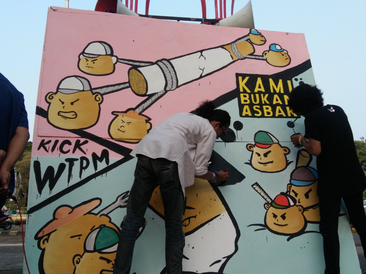 slthnkhansa's tweet photo. Ketika seni pun berbicara bahwa dengan adanya WTPM di Indonesia, Indonesia tidak akan pernah baik-baik saja! #kickWTPM https://t.co/ihZWR5sl5L