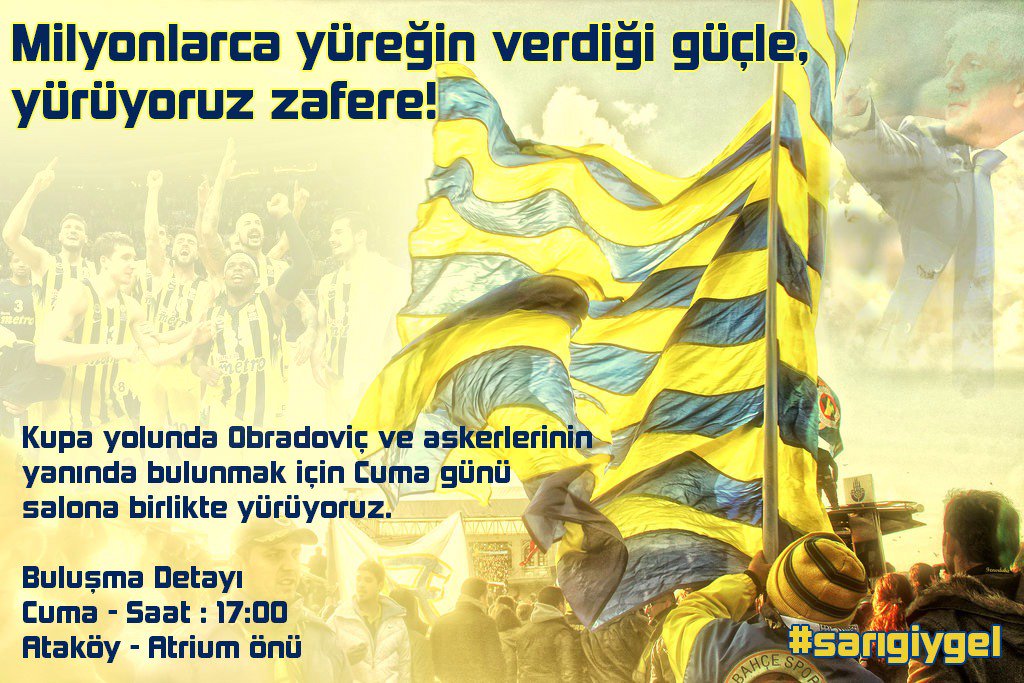 Yüzdük yüzdük kuyruğuna geldik... #SarıGiyGel