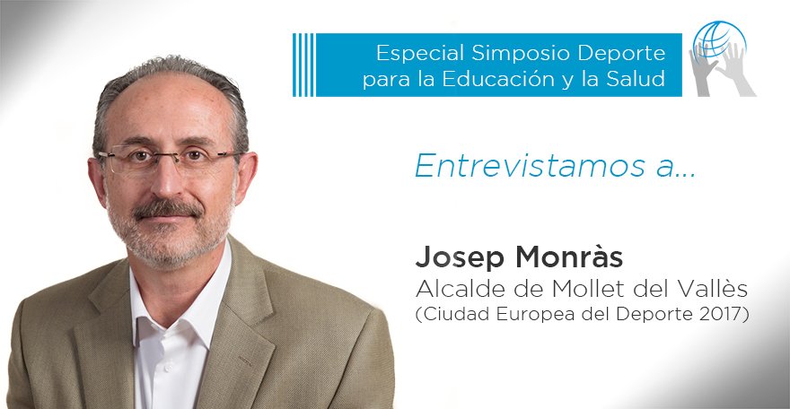 educacondeporte's tweet photo. "1 euro invertido en deporte se multiplica por 50 en ahorro médico": Josep Monràs, alcalde de Mollet del Vallès. https://t.co/pvf9EU5vu5 https://t.co/62dmLl6ue3