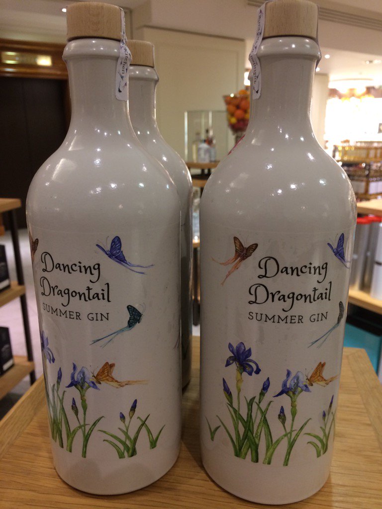 VillageGreens1's tweet image. It's Fortnum &amp;amp; Mason's gin of the month :Dorking's  @theginkitchen new Dancing Dragontail ...Also at Village Greens!