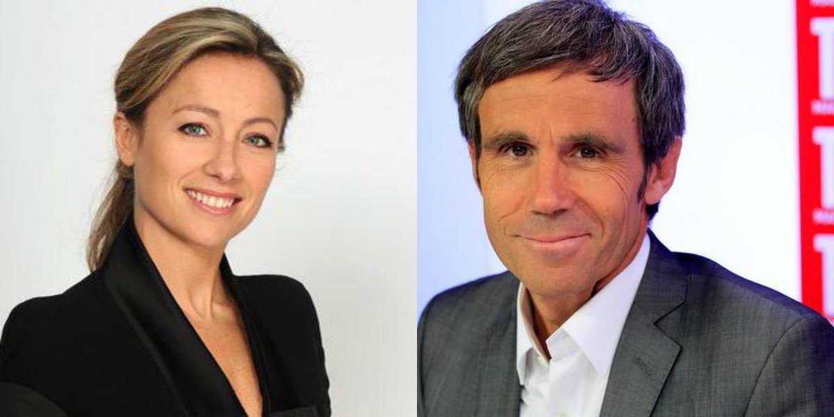 Le_Figaro's tweet photo. 🔴 FLASH - David Pujadas quitte le 20 heures et est remplacé par Anne-Sophie Lapix >> https://t.co/uvIOC320id https://t.co/1vWMnKzX7d