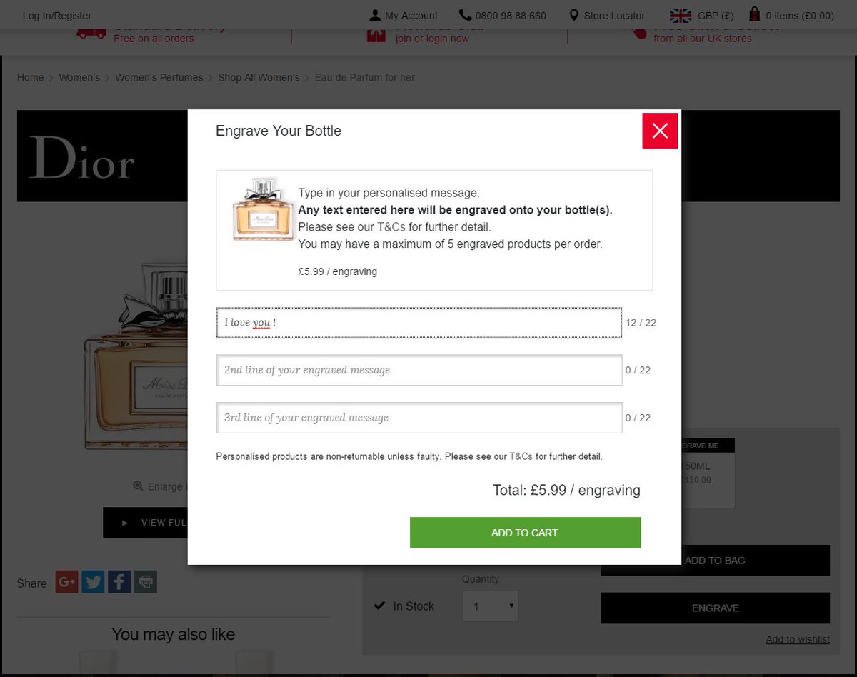 Parce qu'une maman est unique, <a href="/ThePerfumeShop/">theperfumeshop</a> et Devatics personnalisent la fête des mères ! #personnalisation #CRO #ecommerce