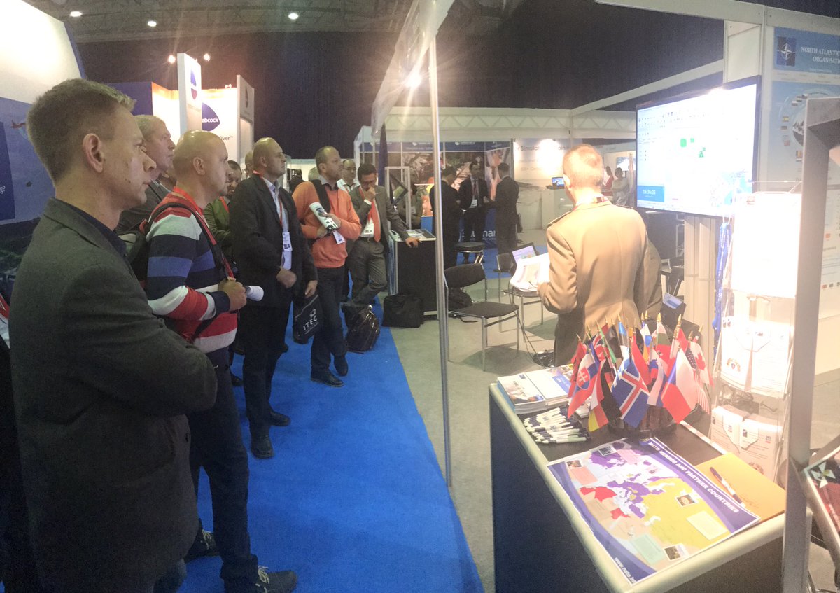 chouraqui's tweet image. #ITEC2017 #NATO using #masasword from @masagroup for mega cities simulation : congratulations !!