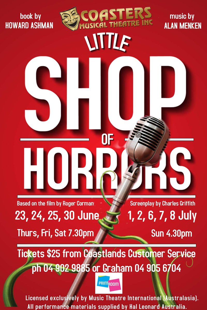 CoastersM's tweet image. Tickets on sale now. Best show in town! Coastersmusicaltheatre.com