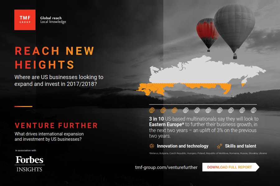 TMFGroup's tweet photo. Developing markets of #EasternEurope to buck downward global FDI trend and attract US investors: https://t.co/YUnxVv14cT 

@ForbesInsights https://t.co/7FGzefiFdo