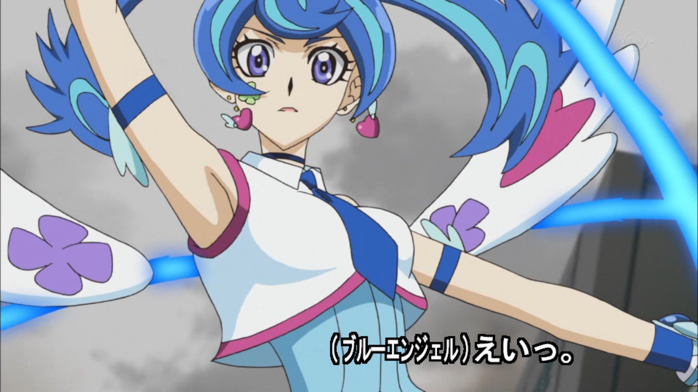 ブルーガール  プレイマット   財前葵  トリックスター 財前葵 ブルーガール ブルーエンジェル(遊戯王VRAINS) (ぶるー