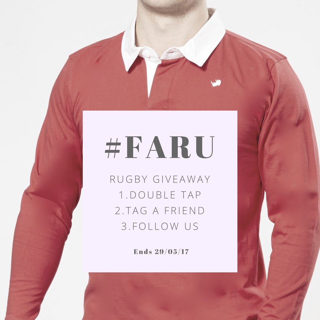 FaruClothing's tweet photo. Head over to #Instagram to enter this weeks #giveaway https://t.co/Yt245x6kW1
#Competition #win #Rugby #Mensfashion #faruclothing https://t.co/sfdtO4lLIu