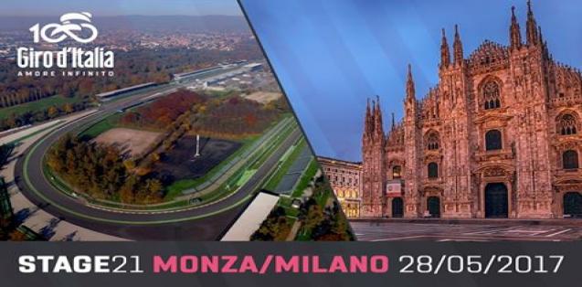 GIRO D'ITALIA 2017 Monza Milano: vedere ultima Tappa Oggi 28 maggio in Diretta Streaming Gratis Rai YouTube Facebook | CICLISMO