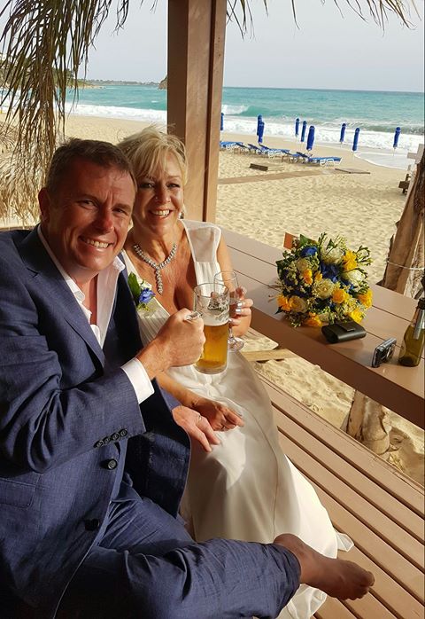 cephcon's tweet photo. #Congratulations Janice &amp; Rob #WonderfulDay #AmazingSetting #GreekGods out in force to provide a spectacular show of the elements #Stunning https://t.co/GdVqwF4Dnn