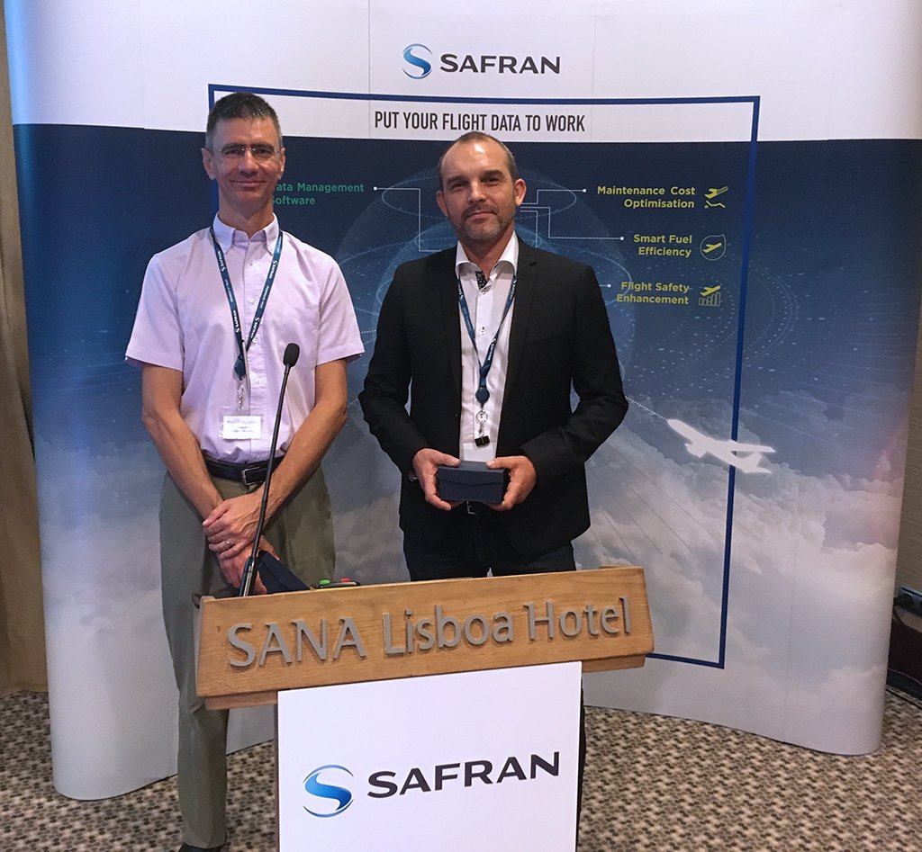 SafranElecDef's tweet photo. #FDMconf : Christophe & Philippe from @airfrance tell us how “Making Big Data meaningful” #Cassiopee https://t.co/5mqCCSmb4z