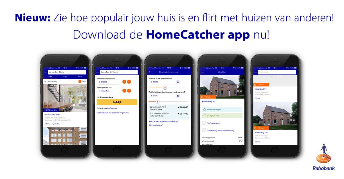 Olav_van_Kampen's tweet photo. De #HomeCatcher app introduceert flirten met een huis! Peil de interesse in jouw woning zonder dat ie te koop staat. https://t.co/uR3qbt7SRk https://t.co/mGYHIfpnVM