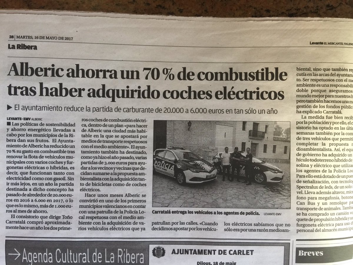 Algunos ayuntamientos se ponen las 🔋, xapo el <a href="/alberic_ayto/">Ajuntament d´Alberic</a> !! A ver si toman nota las adm. vecinas y + cuando estamos a vuestra disposición