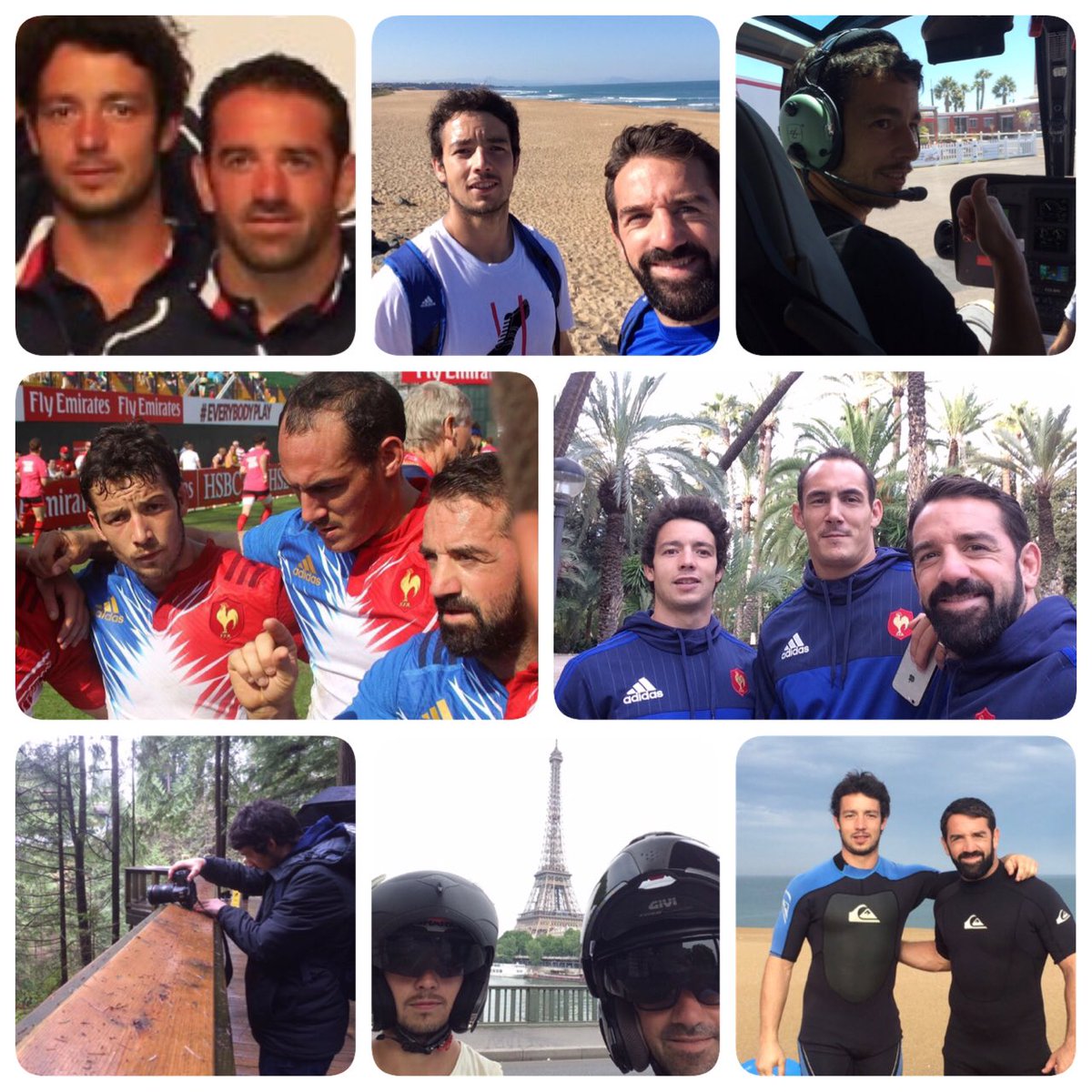 Bonne retraite à mon ami <a href="/inigovincent/">bisente ❤️</a> qui lui aussi quitté la scène 🏉 pour la 📸. Arrivé ensemble parti ensemble 🙏🏼 #belleamitié