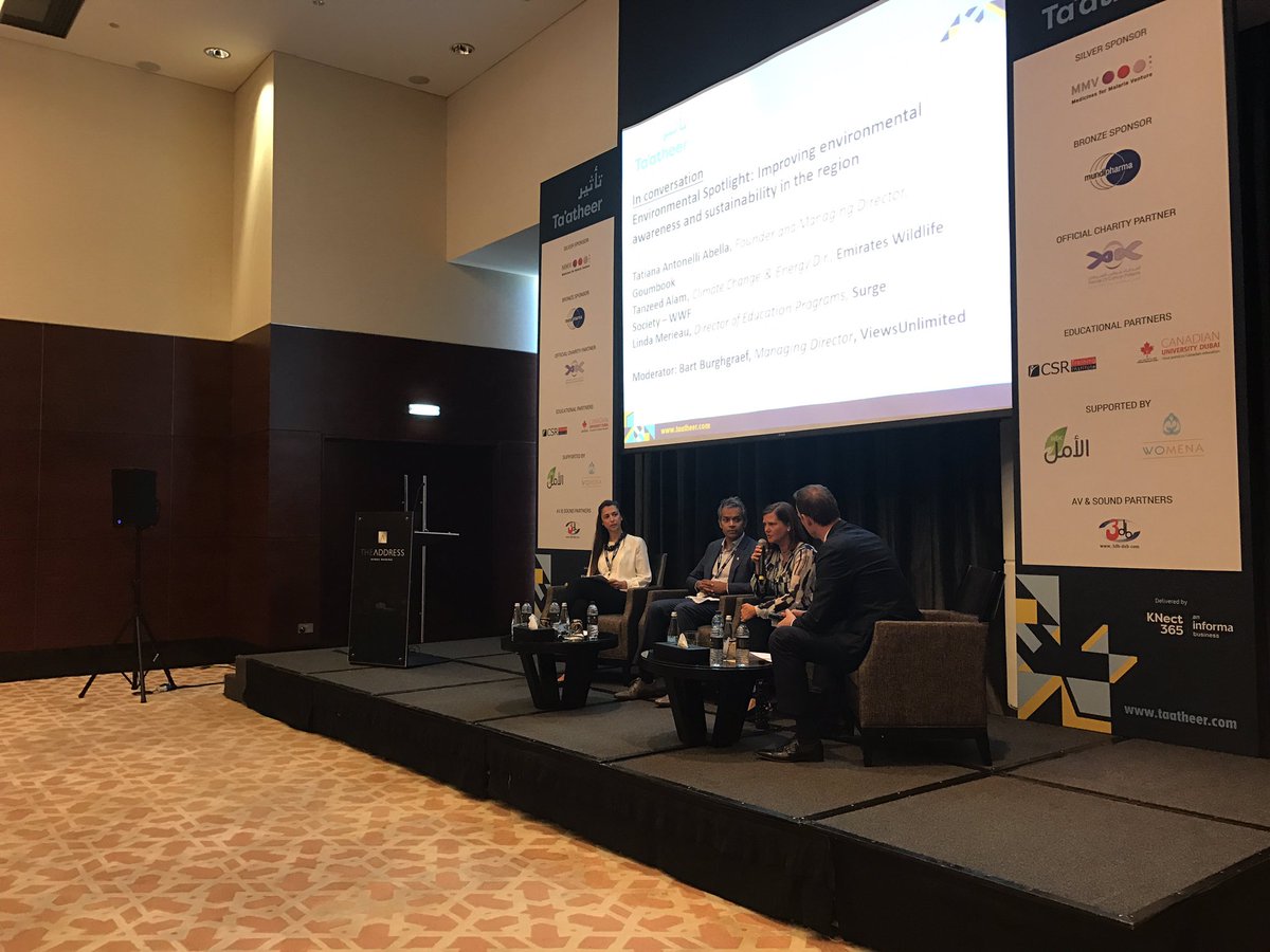 ews_wwf's tweet photo. Our Climate and Energy Director, Tanzeed Alam, is on the environmental spotlight panel at #taatheer with @SurgeForWater and @Goumbook now https://t.co/zyjvE5GPi3