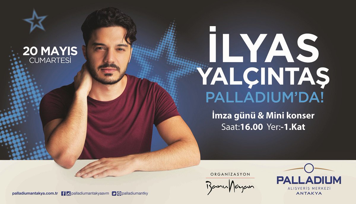 MOCelebrity's tweet photo. İlyas Yalçıntaş ile Antakya Palladium AVM'ye geliyoruzzzzz...

@banunoyan_ @ilyasyalcintas @PalladiumAntky https://t.co/r3kM8KfcLW