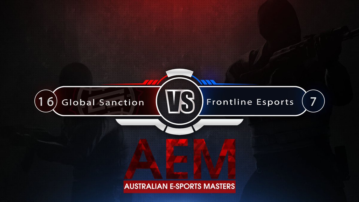 Global_Sanction's tweet photo. We take down @FrontlineEsport 16-7 in the first map of @AEMHQ Qualifier! #sanctionsquad up! https://t.co/sv5Fw17XKF