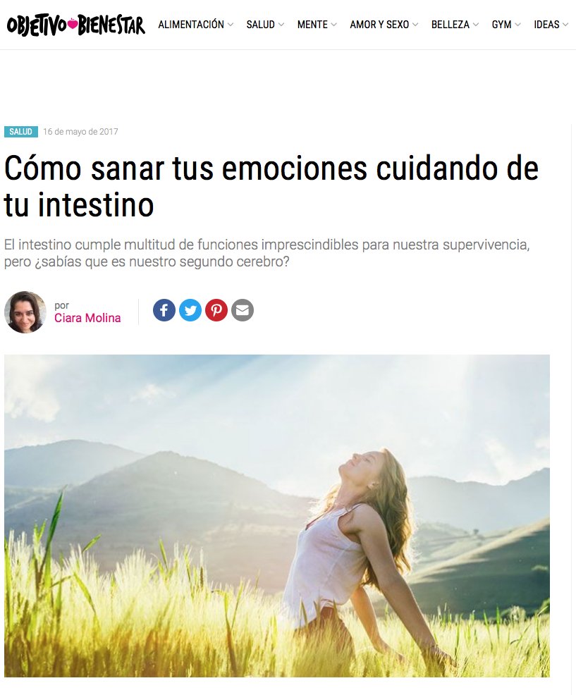 PsicoEmocional's tweet photo. Cómo sanar tus emociones cuidando de tu intestino, mi nueva colaboración con @obienestar https://t.co/yWg1OeLJUb https://t.co/2aglhuiwuX