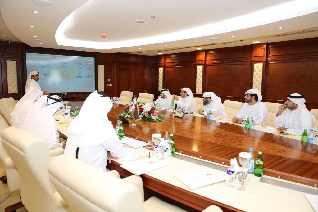 وفد من مؤسسة #محمد_بن_راشد للإسكان يزور #وزارة_التنمية لتبادل الخبرات والاطلاع على تجربة الدولة في مجال مشاريع الإسكان للمواطنين
#الوطن #قطر