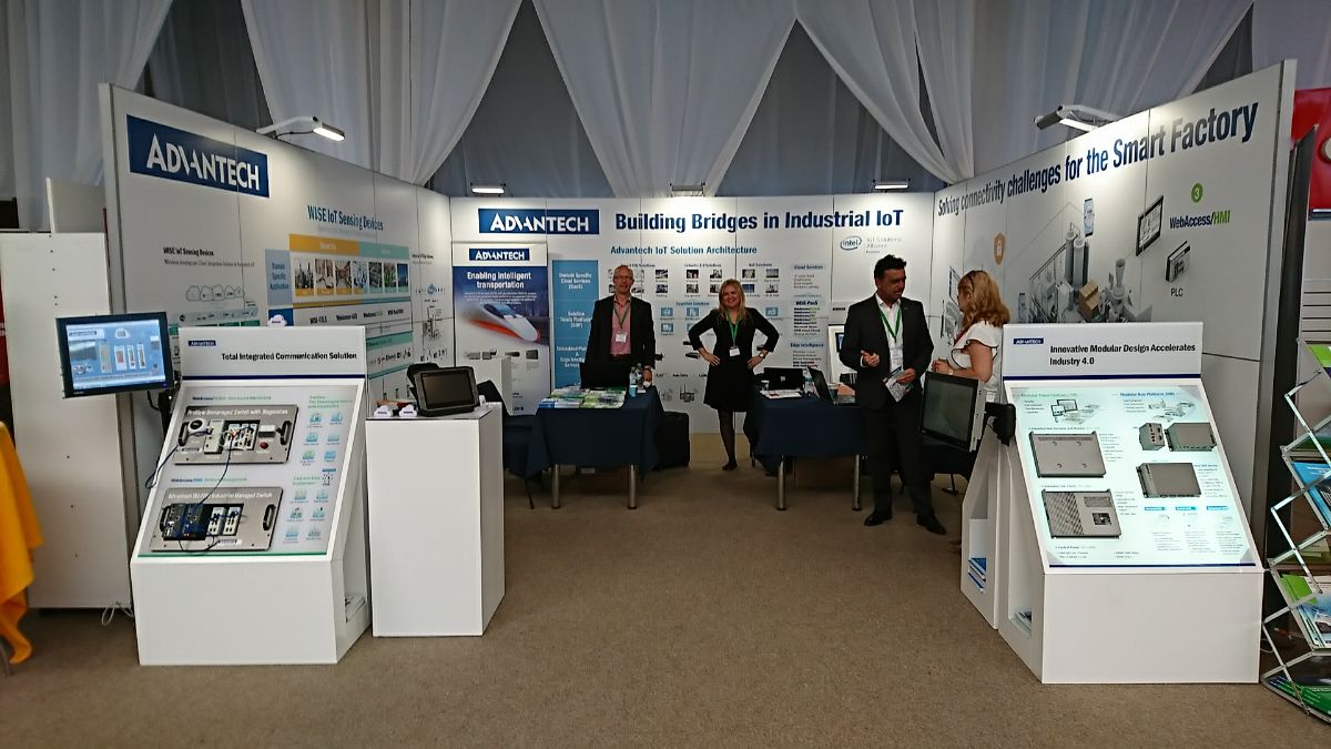 Advantech_IIoT's tweet photo. Come & meet @iAutomation_EU #IIoT at our booth at the IT Congress 2017 – Beyond #IT,Romania-May 17-18. @ETA2U_ROMANIA #ITCongress #IoT https://t.co/T6qkM9tpvr