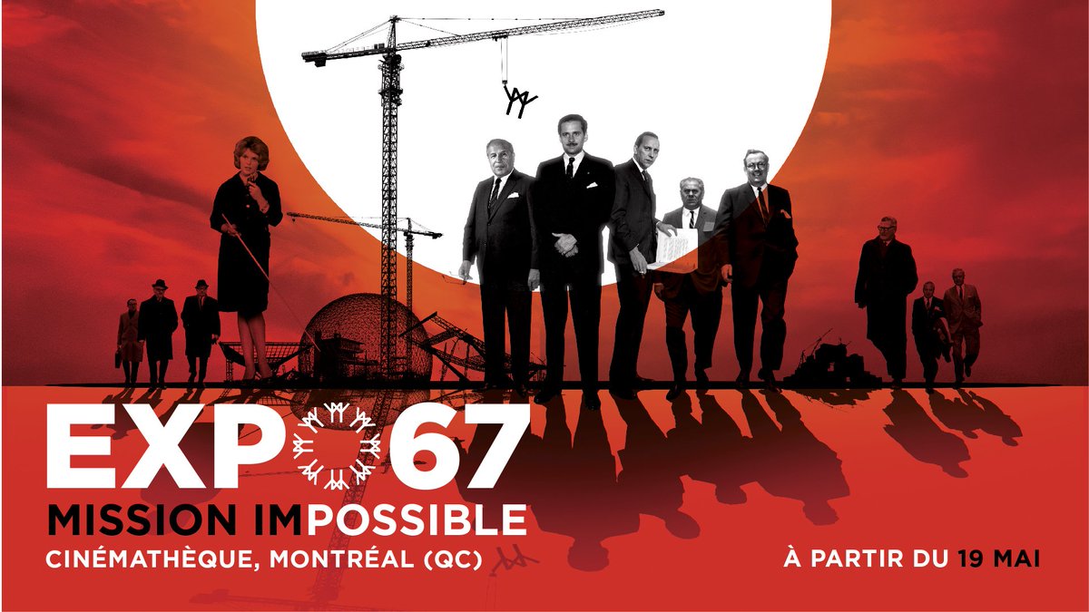 EXPO_67_ca's tweet photo. Expo 67 Mission Impossible est de retour en salle à Montréal dès vendredi à la @cinemathequeqc! Infos: https://t.co/8ekz4zoHPE #expo67 https://t.co/Cv9OHZtakp