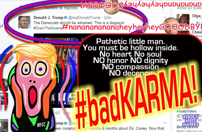 KeepLadyWarm's tweet photo. @ListenHereTrump @AntiGOPActivist @YerOpinion @Butterflysmilin @972_834 @tkdmike @KevinDarryl @realDonaldTrump @POTUS @GOP @HouseGOP @SenateGOP @FBI All #republicans appear to be whores. @gop prostituting itself by pandering to #PimpTrump party above country. Gonna have to decide. #rt https://t.co/lXVg1oVFNQ