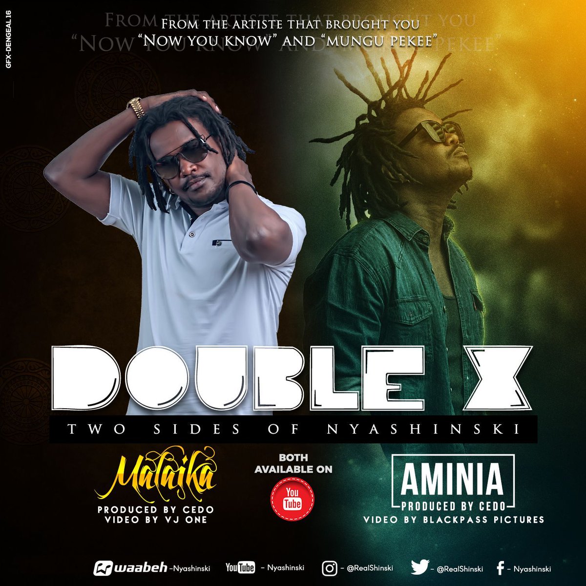Waabeh's tweet photo. A double dose from @RealShinski get  #AMINIA and #MALAIKA NOW https://t.co/irUepFxEdI https://t.co/fnUeCbBD57