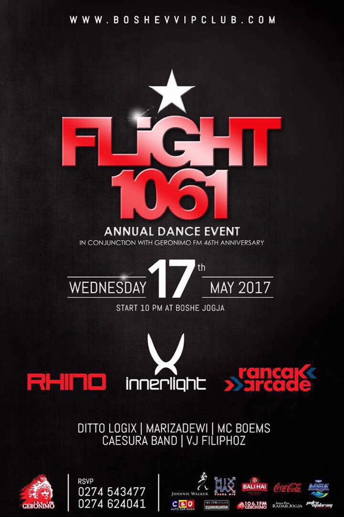 Tonight is the night!

#Flight1062 Annual Dance Event
Conjuction with:

<a href="/GeronimoFM/">GERONIMO 106.1 FM</a>.... tmi.me/1fiE3F