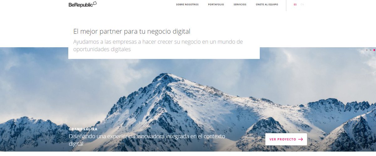 BeRepublic's tweet photo. En #BeRepublic estamos de celebración ¡Estrenamos web! Entra y conoce lo que podemos hacer por tu #DigitalBusiness https://t.co/GqugvWrZKH https://t.co/KLeB5AIlQt