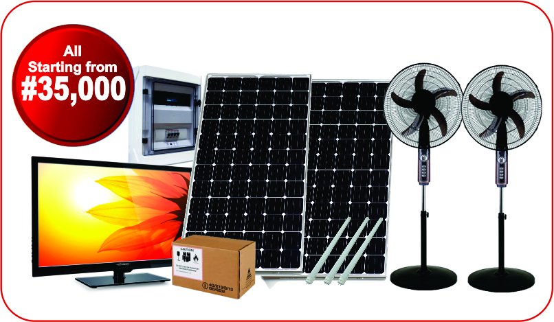oyenworld_help's tweet photo. @ObaOfJuly Get 24hrs light from Solar Bundle package of 1 TV, 2 Fans &amp;3 Lights starting wit N35,000. Call 07025251772 or info@oyenworld.com now. Pls RT https://t.co/0PVNU4U6JL