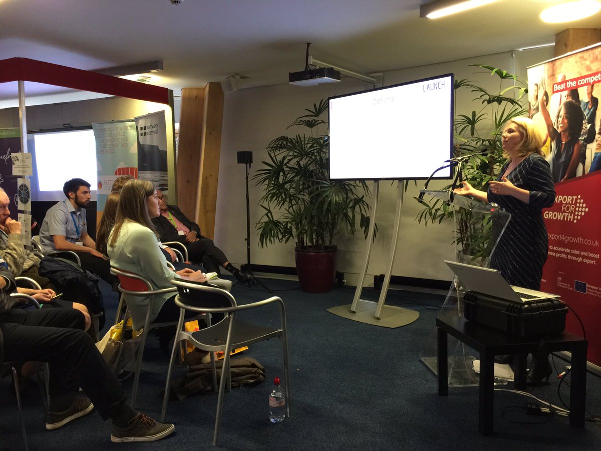 cornwallchamber's tweet photo. Do you know what the ad manager on #Facebook looks like? Jaye Cowle talks to #LightningStage attendees at #CBFair17 about targeted ads https://t.co/DxHUs4tBMr