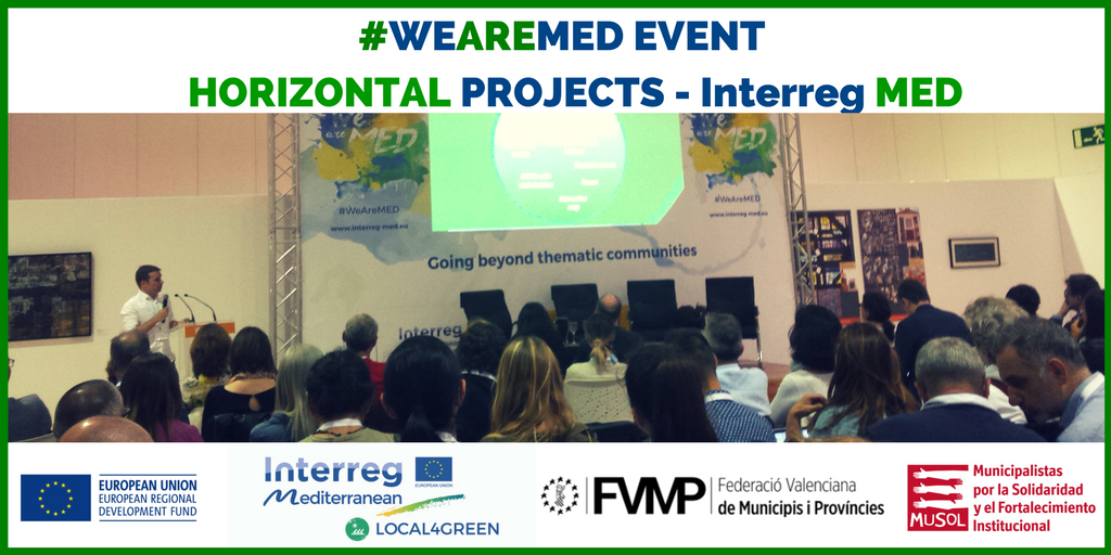 FMusol's tweet photo. #HorizontalProjects del @MEDProgramme contribuyen a construir comunidad MED aprender, coordinar y crear sinergias entre proyectos #WeareMed https://t.co/wCBJSJhWLr