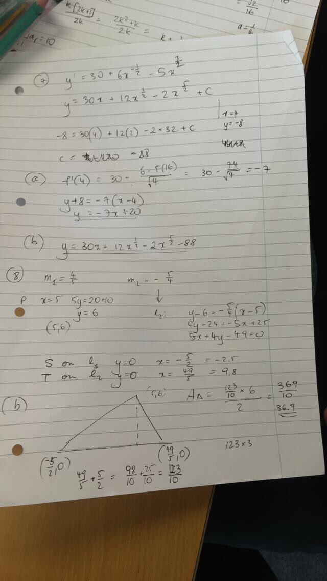 archi_boswell's tweet photo. #edexcel #c1maths #markscheme https://t.co/e7VKJC1Bbl