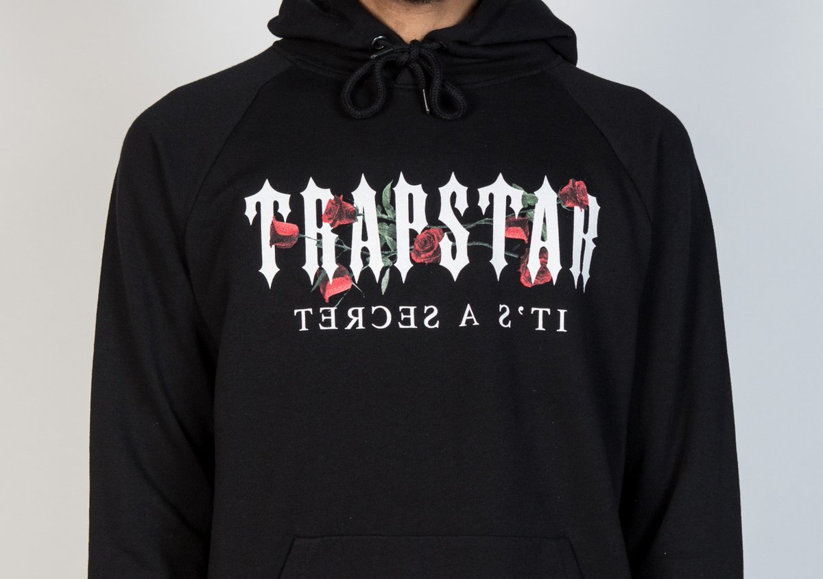 trapstar hoodie roses