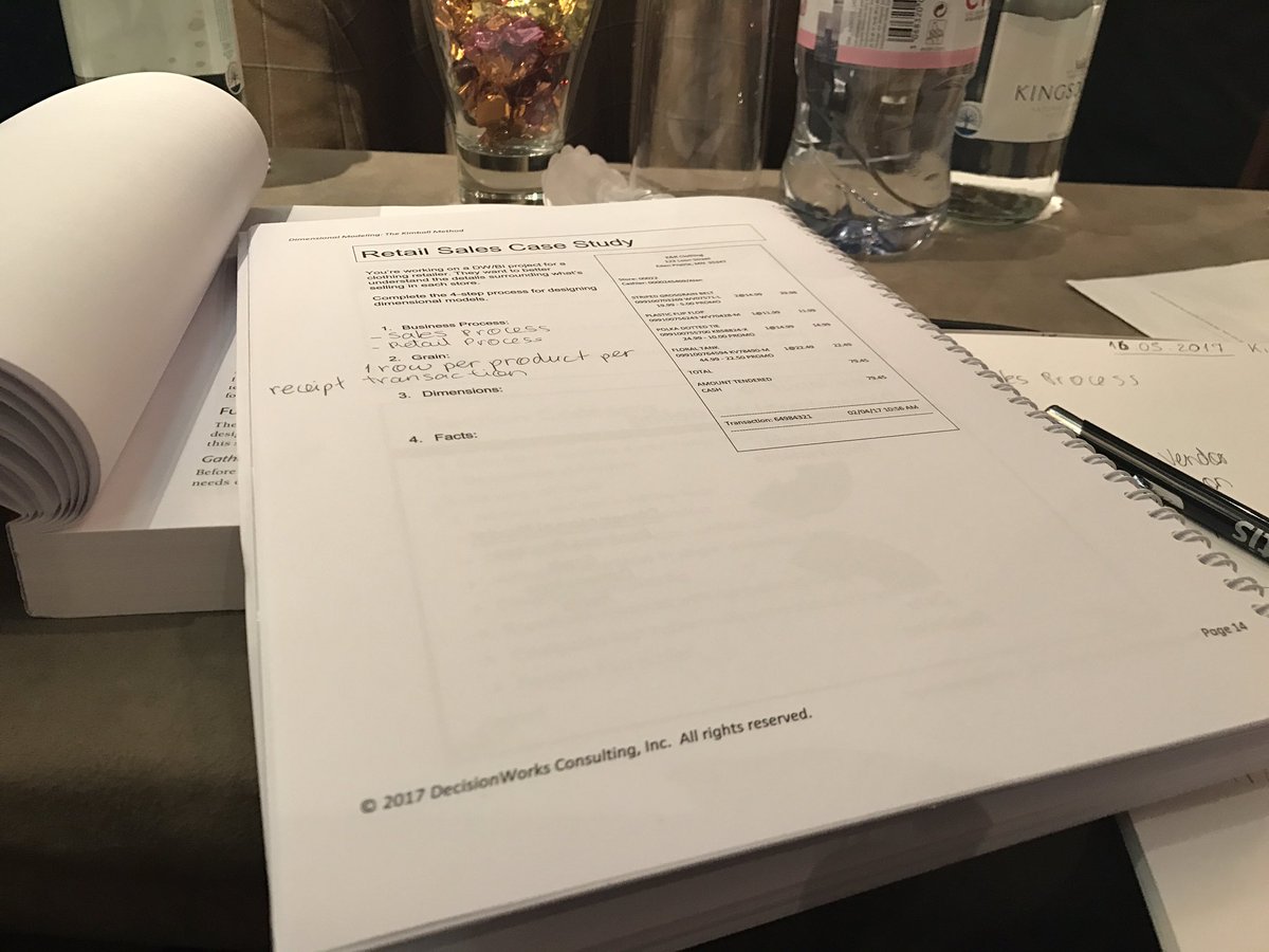 PriscillaFirmin's tweet photo. Great #Kimball training in London by MargyRoss #DimensionModeling #theKimballMethod https://t.co/WEP8aArnVU