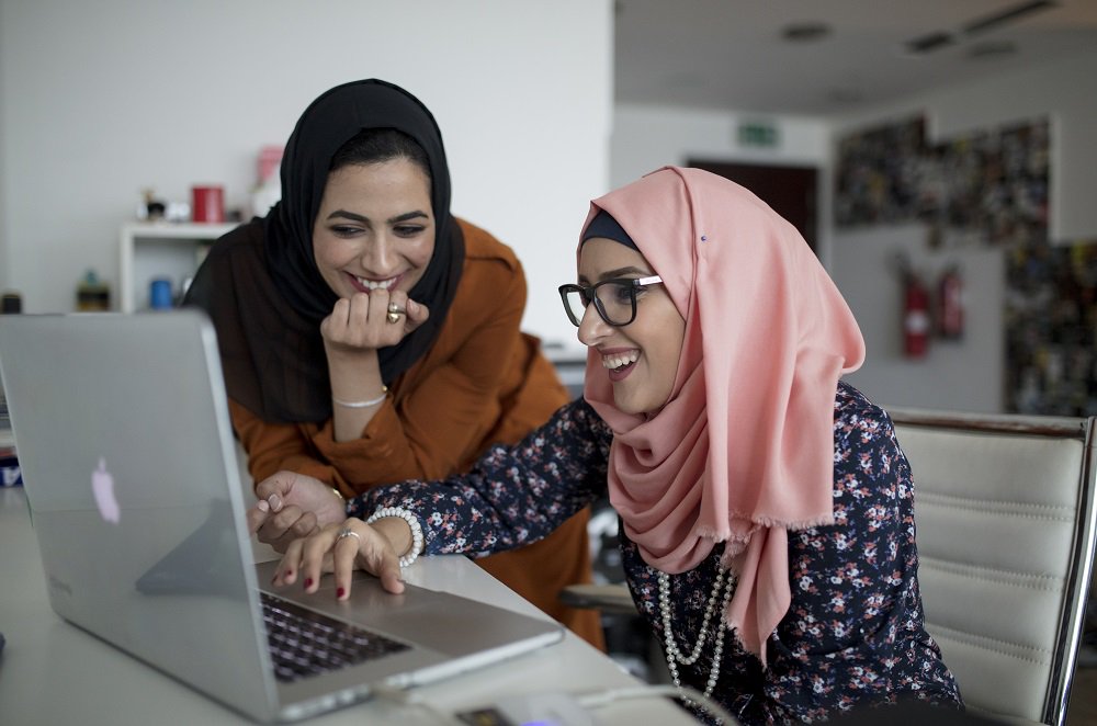 IFC_org's tweet photo. “Don’t think of hurdles, think of solutions.” – @fadig of @WamdaME  on employment challenges in #MENA: https://t.co/1LNe05TVWC #IFCmarkets https://t.co/vpOkNVxTOc