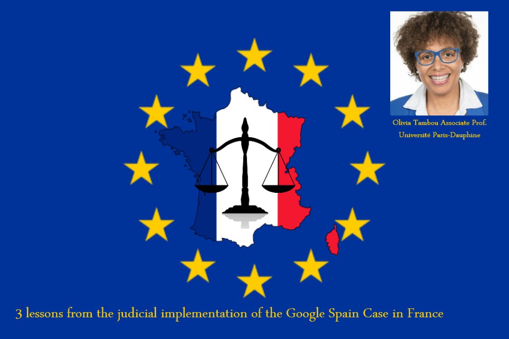 blogdroiteurope's tweet photo. Trois enseignements à tirer de la mise en oeuvre juridictionnelle de l���arrêt Google Spain,… https://t.co/yrvQGVMqkJ https://t.co/r8M5zTyblM