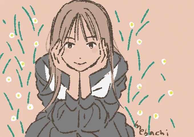 ポーズ模写 