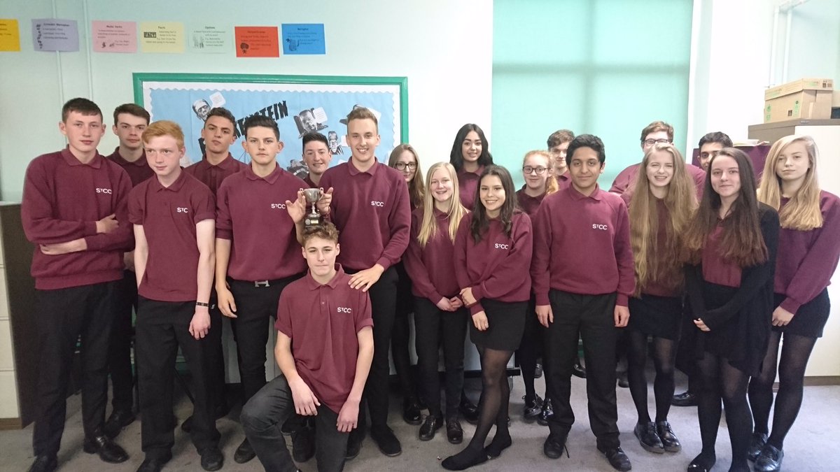 StCCInvincible's tweet photo. Well done 11ME for winning the attendance cup. 99% - amazing! #winning https://t.co/ouNhm7ree3