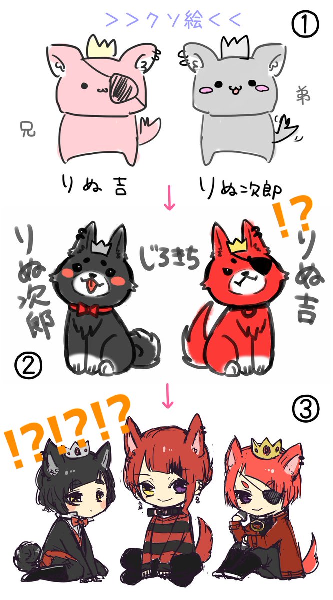 莉犬くん すとぷり 自分だけのキャラクターが欲しくて絵を描き始めた莉犬くん 数分後 クソ絵 が完成 友人にクソ絵 を送る 数分後 しっかりしたキャラデザ になって返ってきた 数分後 人間 になって返ってきた