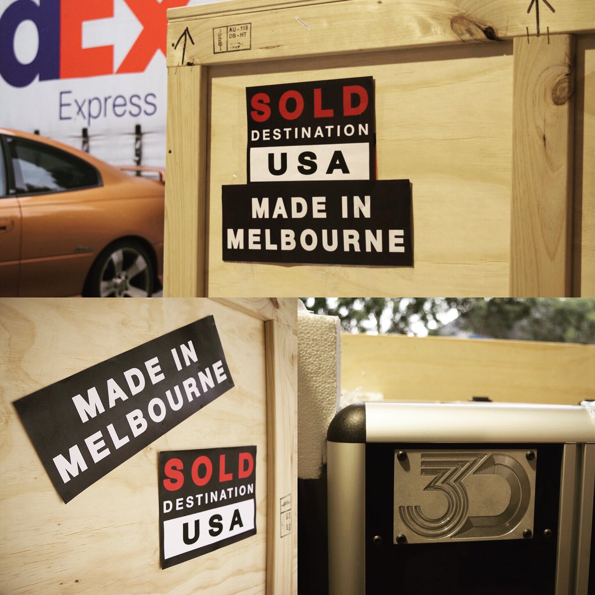 johnconidi's tweet image. #MadeInMelbourne by @333dMedia, shipped to US today. Only purpose built school #3Dprinter advancing #STEM worldwide. Congrats Oz &amp;amp; US teams