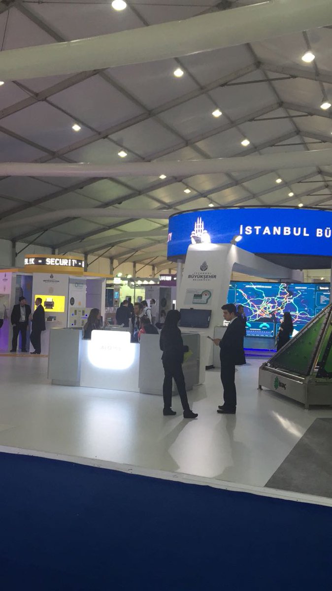 samedagirbas's tweet photo. Have you seen our booth in the World Smart Cities Expo Istanbul 2017? #smartforpeople https://t.co/Yx5E1TMWAB