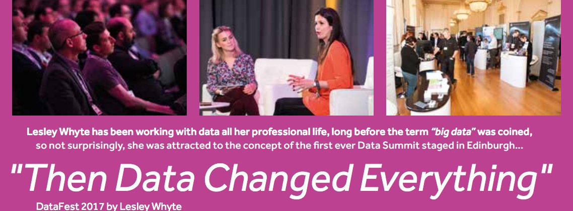 bibdsl's tweet photo. "Then Data Changed Everything" @LesleyWhyte reports on #DataFest17
@DataLabScotland in our Spring newsletter https://t.co/dxCPHLtpms https://t.co/krfL2nuf83